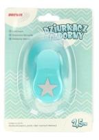 Opakowanie Dziurkacz ozdobny - Gwiazda 2,5cm MIX