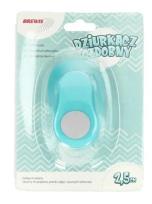 Opakowanie Dziurkacz ozdobny - Koło 2,5cm MIX