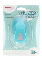 Opakowanie Dziurkacz ozdobny - Miś 2,5cm MIX