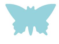Opakowanie Dziurkacz ozdobny Motyl 2,5cm