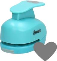 Opakowanie Dziurkacz ozdobny - Serce 2,5cm MIX