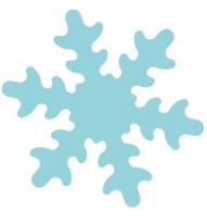 Opakowanie Dziurkacz ozdobny Śnieżynka 5cm