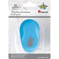 Opakowanie Dziurkacz z motywem 25mm bałwan