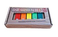 Opakowanie Dzwonki 5-tonowe kolorowe na drewnianej ramie