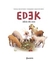 Okładka książki Edek idzie do zoo. Edek. Tom 1