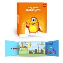 Okładka książki Eduterapeutica Lux Logopedia rotacyzm