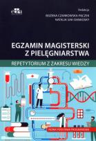 Opakowanie Egzamin magisterski z pielęgniarstwa Repetytorium z zakresu wiedzy Nowa podstawa programowa