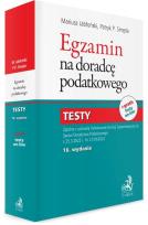 Okładka książki Egzamin na doradcę podatkowego. Testy
