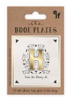 Opakowanie Ekslibris - zestaw naklejek - litera H