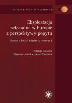 Opakowanie Eksploatacja seksualna w Europie z perspektywy popytu.