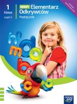 Okładka książki Elementarz odkrywców NEON klasa 1 część 4 podręcznik zintegrowany EDYCJA 2023-2025