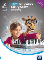 Okładka książki Elementarz odkrywców Nowy 2 Matematyka podr cz.1