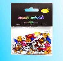 Opakowanie Elementy kryształkowe w kształcie kropli 25g