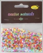 Opakowanie Elementy z folii gwiazdki pastelowe 20g