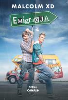 Okładka książki Emigracja (okładka filmowa)