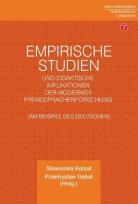 Okładka książki Empirische Studien und didaktische Implikationen..