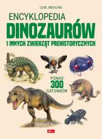 Okładka książki Encyklopedia dinozaurów i innych zwierząt prehistorycznych