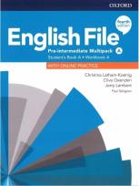 Okładka książki English File 4E Pre-Interm. Multipack A + online