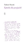 Okładka książki Epitafia dla przyjaciół