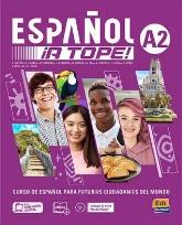 Okładka książki Espanol A Tope A2 podręcznik + ćwiczenia