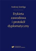 Okładka książki Etykieta zawodowa i protokół dyplomatyczny