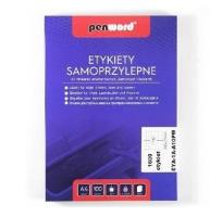 Opakowanie Etykiety samoprzylepne A4/100K 16x105x37mm