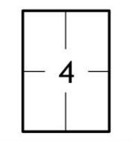 Opakowanie Etykiety samoprzylepne NO.Y030 YANDA