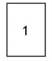 Opakowanie Etykiety samoprzylepne NO.Y032 YANDA