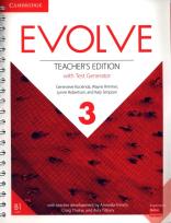Okładka książki Evolve 3 Teacher's Edition with Test Generator