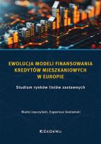 Okładka książki Ewolucja modeli finansowania kredytów mieszkaniowy