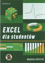 Okładka książki Excel dla studentów 2023/2024
