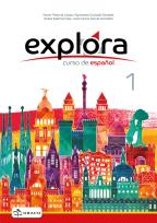 Okładka książki Explora 1 A1.1 podręcznik + CD SP kl.VII