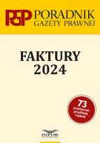 Okładka książki Faktury 2024