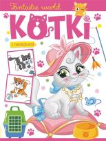 Okładka książki Fantastic world. Kotki