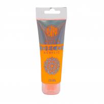 Opakowanie Farba akrylowa Deco Artea 75 ml tuba neonowy pomarańczowy