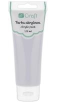Opakowanie Farba akrylowa szara 120ml