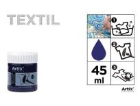 Opakowanie Farba do tkanin granatowa 45ml (6szt)