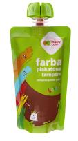 Opakowanie Farba plakatowa tempera 100 ml brązowy Happy Color