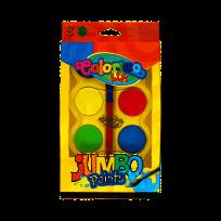 Opakowanie Farby akwarelowe 8 kolorów Jumbo