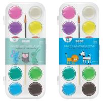 Opakowanie Farby akwarelowe BB Kids 12 kolorów