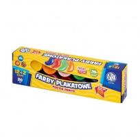 Opakowanie Farby plakatowe 12+2 kolory 20ml ASTRA