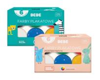 Opakowanie Farby plakatowe 6 kolorów BB Kids