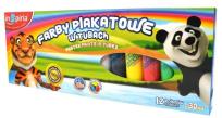Opakowanie Farby plakatowe w tubach 12 kolorów 30ml