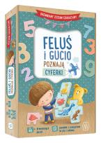 Okładka książki Feluś i Gucio poznają cyferki