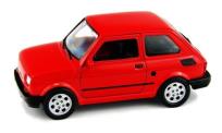Opakowanie Fiat 126p 1:27 czerwony WELLY