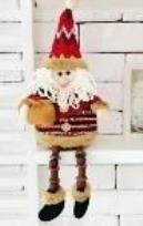 Opakowanie Figurka świąteczna Mikołaj