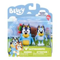 Opakowanie Figurki jazda na deskorolce Bluey BLU13042 2pak