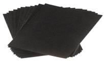 Opakowanie Filc A4 czarny 1mm 10szt