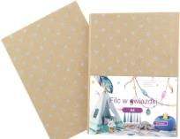 Opakowanie Filc A4 w gwiazdki brązowy 5szt