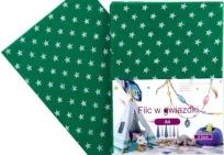 Opakowanie Filc A4 w gwiazdki zielony 5szt